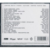 tylna okładka płyty CD EMPIRE MUSIC STUDIO x MATHEO ze spisem utworów