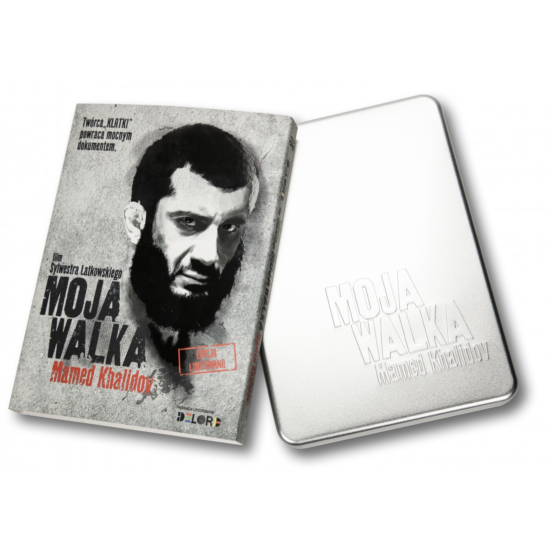 Okładka płyty DVD moja walka Mamed Khalidov