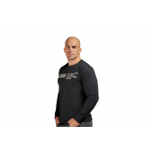 Longsleeve męski KSW z szarymi nadrukami Longsleeve męski KSW z szarymi nadrukami