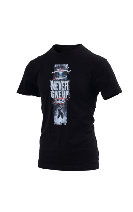 T-shirt black KSW NEVER...