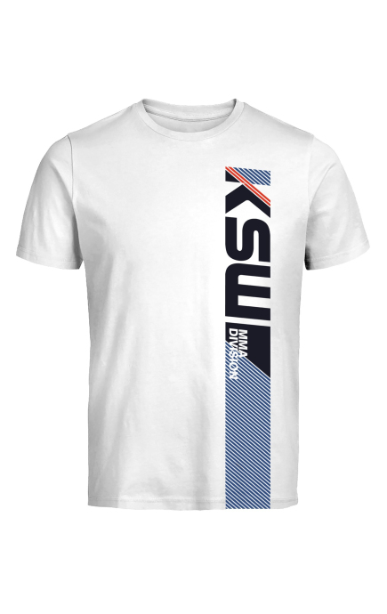 T-shirt KSW MMA DVSN WHITE