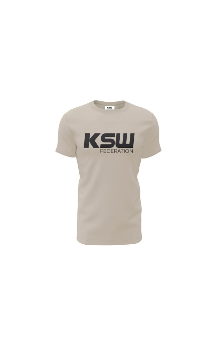 T-shirt KSW FRESH BEIGE