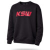 BLUZA CZARNA BEZ KAPTURA Bluza Crewneck