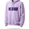 Fioletowa bluza hoodie KSW