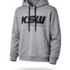 Szara bluza hoodie
