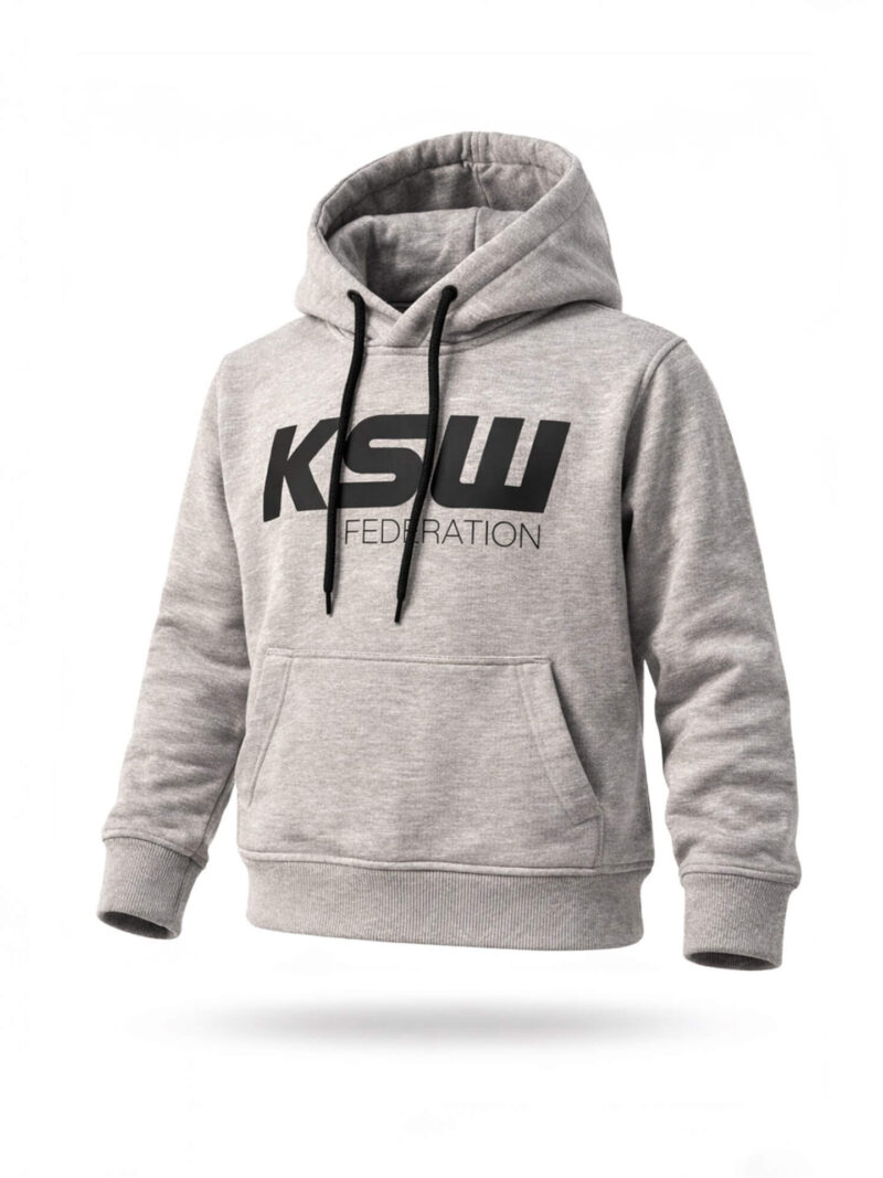 Szara bluza dziecięca hoodie