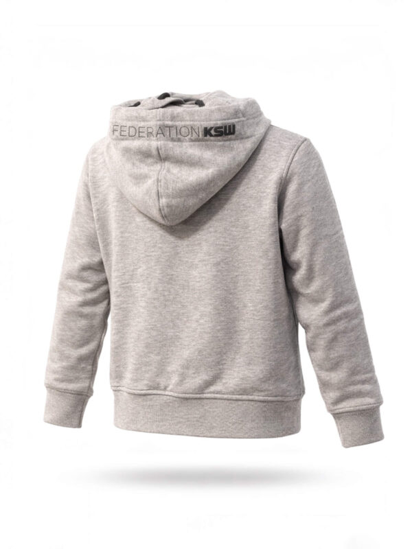Szara bluza dziecięca hoodie