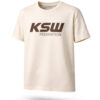 Beżowy t-shirt KSW Federation