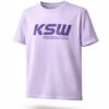 Pastelowy fioletowy t-shirt KSW Federation