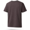 T-shirt brąz z logo spray