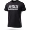T-shirt czarny + logo KSW Federation