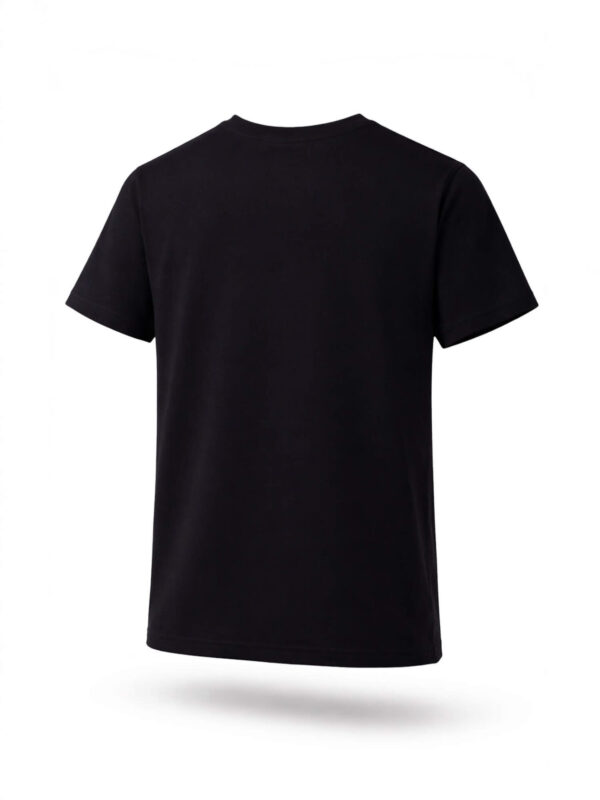 Czarny T-shirt KSW z białym Logo