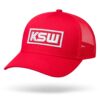 Czapka z daszkiem czerwona KSW