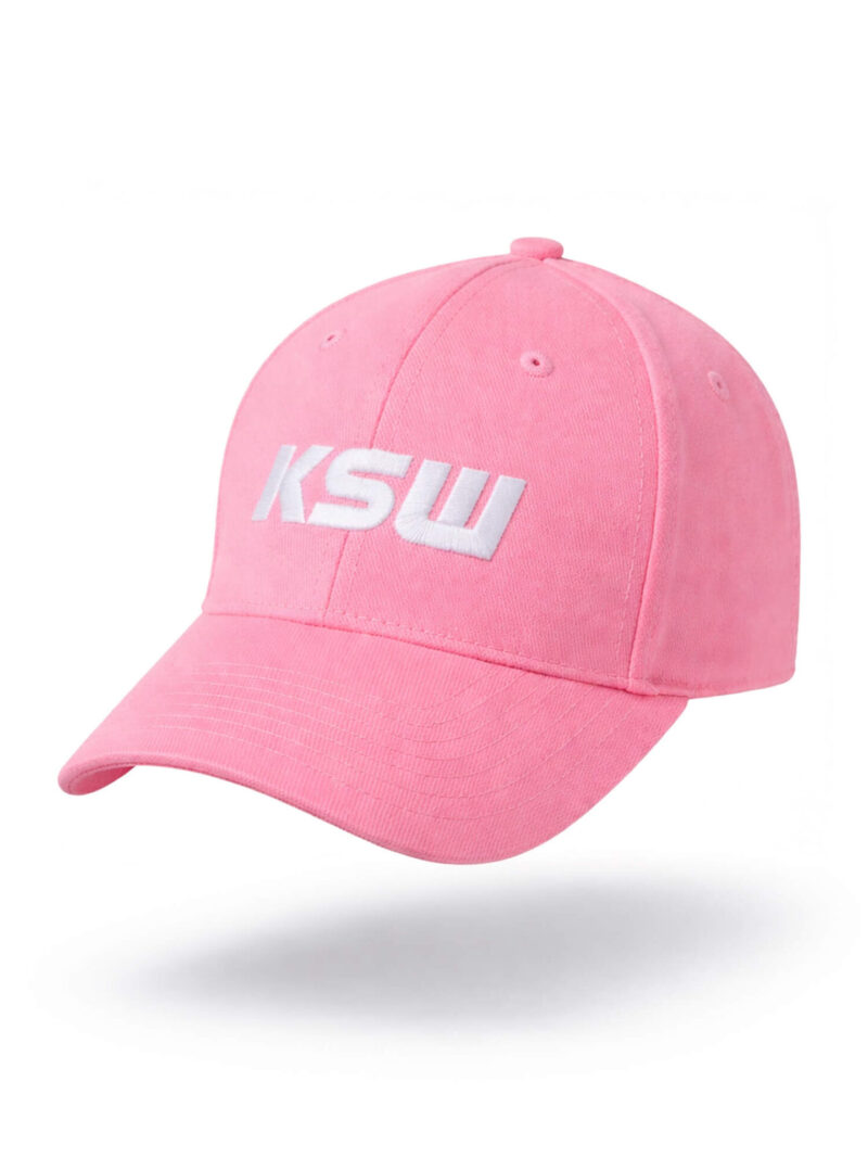 Czapka KSW Junior różowa
