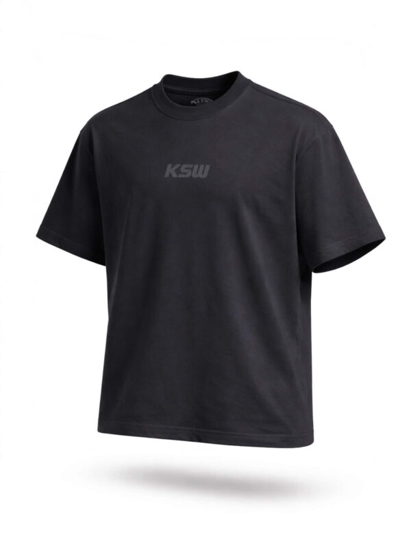 T-shirt KSW premium czarny