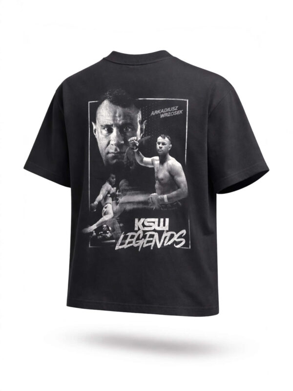 KSW LEGENDS AREK WRZOSEK TYŁ T-Shirt KSW Legends Arkadiusz Wrzosek