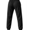 CZARNE SPODNIE DRESOWE KSW tył Spodnie dresowe KSW Classic Black – czarne z haftowanym logo