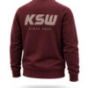 Bluza KSW Zip – Burgundy