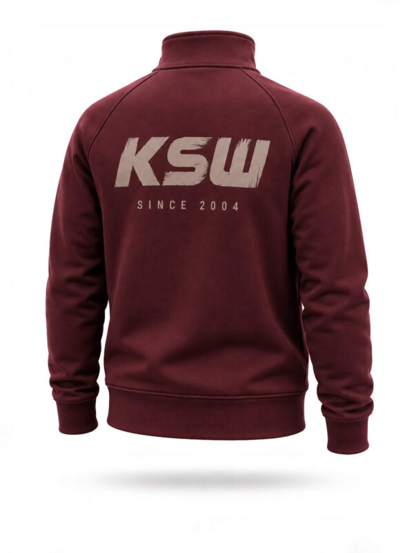 Bluza KSW Zip – Burgundy