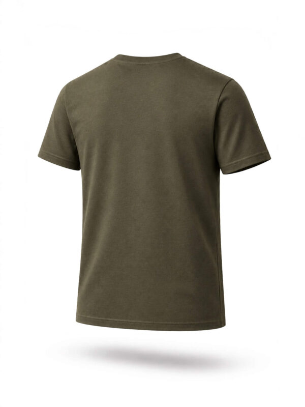 T-shirt oliwkowy