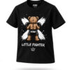 TSHIRT LITTLE FIGHTER BLACK przód T-shirt dziecięcy KSW Little Fighter – Black