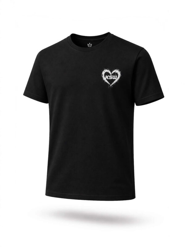 T-shirt KSW Heart – Black