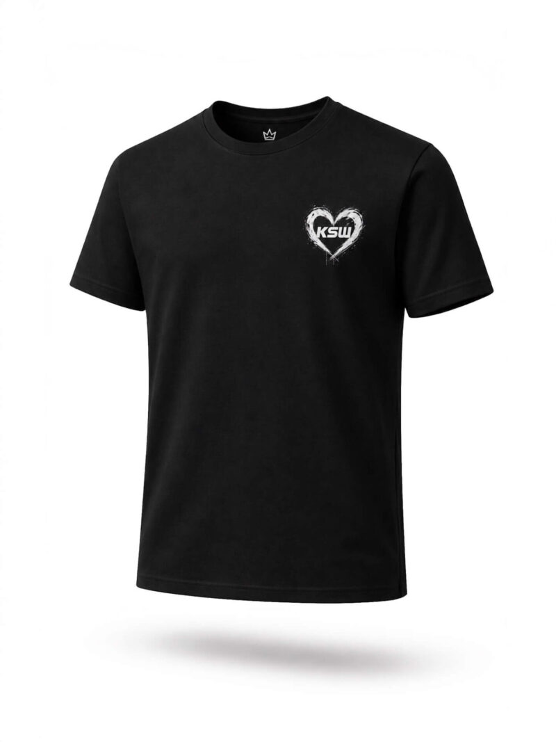 T-shirt KSW Heart – Black